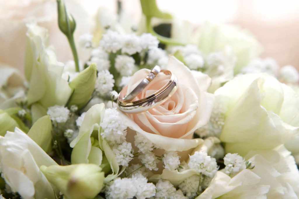 Кольца на агатовую свадьбу