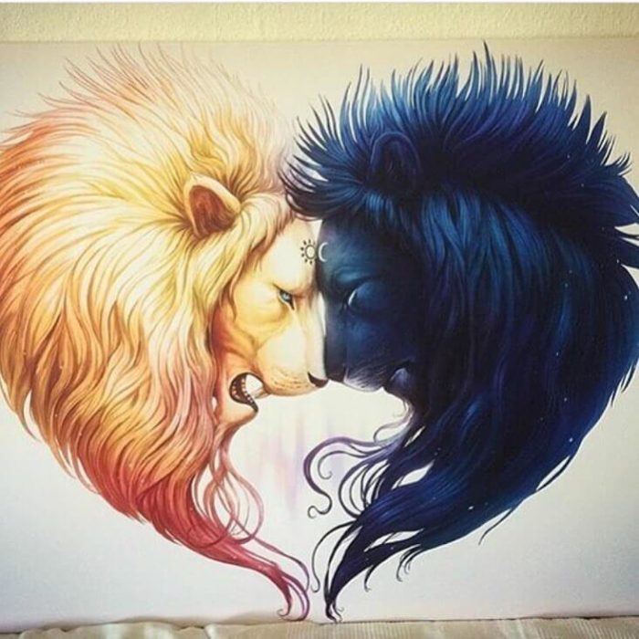 Как влюбляется лев